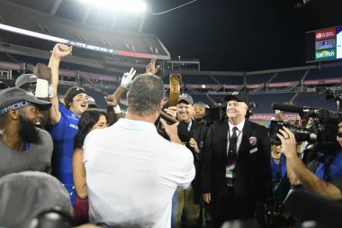 Georgia State Face Batı Kentucky Cure Bowl sırasında 16 Aralık 2017 'de Orlando Florida' daki Citrus Bowl 'da.  