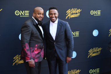 24 Mart 2018 Cumartesi günü Las Vegas 'taki Orleans Resort' ta düzenlenen 33. Yıldız Ödülleri Kırmızı Halı sırasında ünlüler.