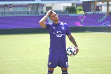 Orlando City SC, Dom Dwyer 'ı tanıtmak için bir basın toplantısı düzenledi..  