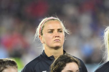 5 Mart 2020 'de Orlando Florida' daki Exploria Stadyumu 'nda düzenlenen 2020 SheBelieves Kupası' nda ABD - İngiltere Karşılaşması 