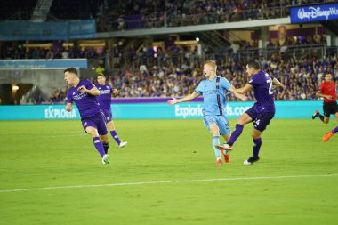 Orlando City, 10 Temmuz 2019 'da Orlando City Stadyumu' nda New York City FC 'ye ev sahipliği yaptı..
