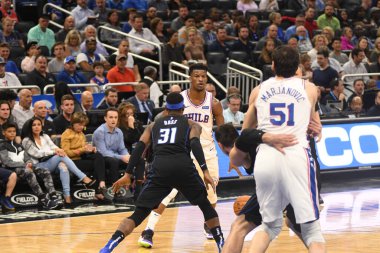 Orlando Magic, Philadelphia 76ers 'ı 25 Mart 2019' da Orlando Florida 'daki Amway Arena' da ağırlıyor.. 