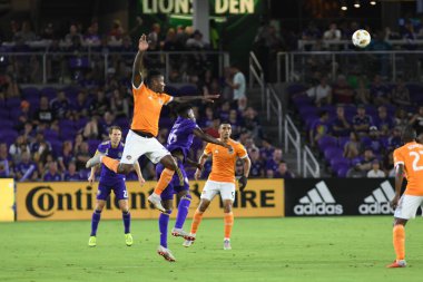 Orlando City SC, 22 Eylül 2018 'de Florida Exploria Stadyumu' nda Houston Dynamo 'yu ağırladı..