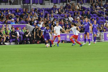 Orland Pride, 25 Ağustos 2018 'de Orlando Florida' daki Exploria Stadyumu 'nda Chicago Red Stars' a ev sahipliği yapıyor.. 