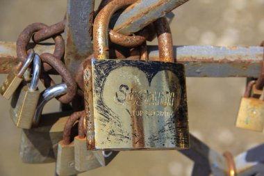 16 Mayıs 2014 'te Güzel Ventimiglia Şehri. 