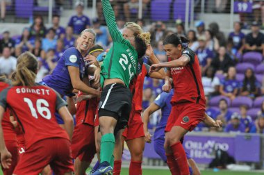 Orlando Pride, 23 Eylül 2017 'de Orlando City Stadyumu' nda Portland Thorns 'a ev sahipliği yaptı.. 