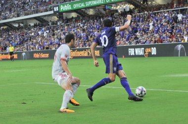 Orlando City 21 Temmuz 2017 'de Orlando City Stadyumu' nda Atlanta United 'a ev sahipliği yaptı..  