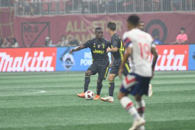 1 Ağustos 2018 tarihinde Atlanta 'daki Mercedez Benz Stadyumu' nda tüm yıldızlar Juventus 'a karşı..  