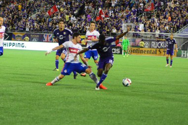 Orlando City, 24 Ağustos 2016 'da Orlando Florida' daki Kamp Dünyası Stadyumunda Toronto FC 'ye ev sahipliği yaptı..