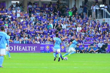 Orlando City, 5 Mart 2017 'de Orlando City Stadyumu' nda NYC FC 'ye ev sahipliği yaptı..