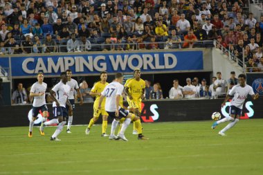 Paris Saint-Germain, Tottenham Hotspur 'a karşı 22 Temmuz 2017' de Orlando Florida 'daki Citrus Bowl' da.   