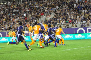 Orlando City SC, 8 Temmuz 2016 'da Orlando Florida' daki Camp World Stadyumu 'nda Houston Dynamo' ya ev sahipliği yaptı..