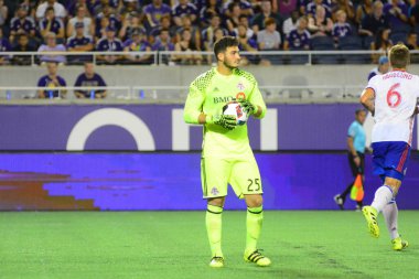 Orlando City, 24 Ağustos 2016 'da Orlando Florida' daki Kamp Dünyası Stadyumunda Toronto FC 'ye ev sahipliği yaptı..