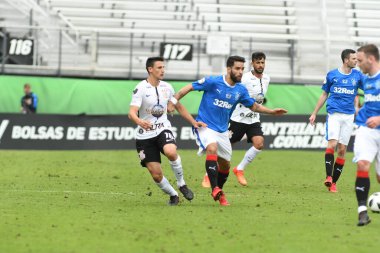 13 Ocak 2018 'de Orlando Florida' daki Spektrum Stadyumu 'nda düzenlenen Florida Kupası' nda Korucular Corinthianlara karşı..