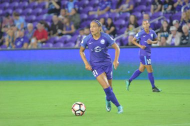 Orlando Pride 12 Ağustos 2017 'de Orlando City Stadyumu' nda New Jersey Sky Blue FC 'ye ev sahipliği yapmaktadır..  