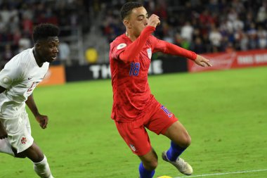 Amerikan Futbol Takımı 15 Kasım 2019 Cuma günü Orlando Florida 'daki Exploria Stadyumu' nda oynanan Concacaf Uluslar Ligi karşılaşmasında Kanada 'ya ev sahipliği yapmaktadır.