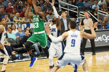 Orlando Magic, Boston Celtics 'i 24 Ocak 2020' de Orlando, Florida 'da Amway Center' da ağırladı.