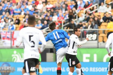 13 Ocak 2018 'de Orlando Florida' daki Spektrum Stadyumu 'nda düzenlenen Florida Kupası' nda Korucular Corinthianlara karşı..