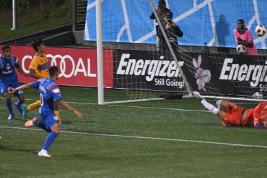 Atlanta United sunucusu Tigres & MLS Homegrown takımları 31 Temmuz 2018 'de Atlanta, Georgia' da düzenlenen MLS All Star haftasında.