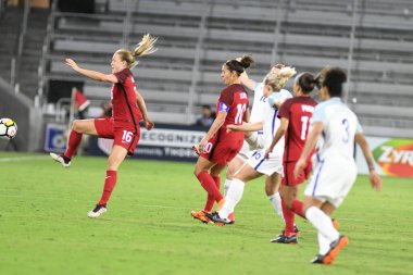 ABD, 7 Mart 2018 tarihinde Orlando City Stadyumu 'ndaki SheBelives Kupası' nda İngiltere ile karşı karşıya geldi..  