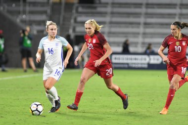 ABD, 7 Mart 2018 tarihinde Orlando City Stadyumu 'ndaki SheBelives Kupası' nda İngiltere ile karşı karşıya geldi.. 