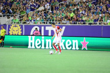 Orlando City SC, 18 Haziran 2016 'da Orlando Florida' daki Camp World Stadyumu 'nda San Jose Depremleri' ne ev sahipliği yaptı..