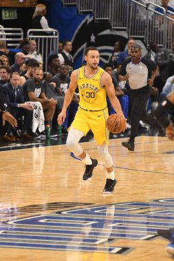 Orlando Magic, 28 Şubat 2019 Perşembe günü Orlando Florida 'daki Amway Center' da Golden State Warriors 'a ev sahipliği yaptı.. 