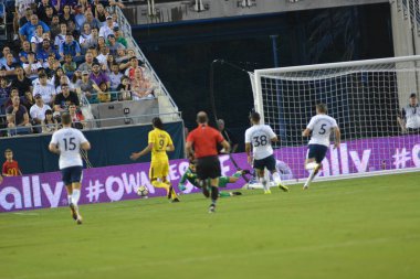 Paris Saint-Germain, Tottenham Hotspur 'a karşı 22 Temmuz 2017' de Orlando Florida 'daki Citrus Bowl' da.  