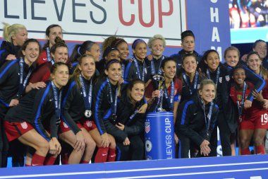 ABD, 7 Mart 2018 tarihinde Orlando City Stadyumu 'ndaki SheBelives Kupası' nda İngiltere ile karşı karşıya geldi..  