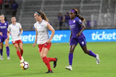 Orland Pride, 25 Ağustos 2018 'de Orlando Florida' daki Exploria Stadyumu 'nda Chicago Red Stars' a ev sahipliği yapıyor..  