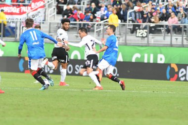 13 Ocak 2018 'de Orlando Florida' daki Spektrum Stadyumu 'nda düzenlenen Florida Kupası' nda Korucular Corinthianlara karşı..