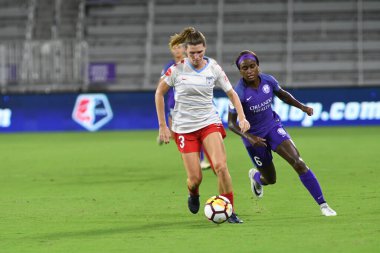 Orland Pride, 25 Ağustos 2018 'de Orlando Florida' daki Exploria Stadyumu 'nda Chicago Red Stars' a ev sahipliği yapıyor..  