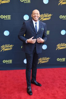 24 Mart 2018 Cumartesi günü Las Vegas 'taki Orleans Resort' ta düzenlenen 33. Yıldız Ödülleri Kırmızı Halı sırasında ünlüler.