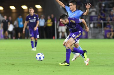 Orlando City 26 Temmuz 2018 'de Florida Exploria Stadyumu' nda NYC FC 'ye ev sahipliği yaptı. Fotoğraf: Marty Jean-Louis