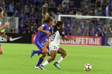 Orlando Pride, 23 Mayıs 2018 'de Orlando Florida' daki Exploria Stadyumu 'nda Kuzey Carolina Cesareti' ne ev sahipliği yapmaktadır..  