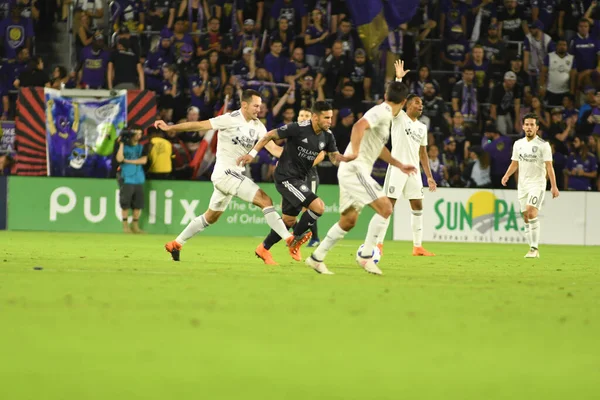 Orlando City Ospita Terremoti San Jose All Exploria Stadium Aprile — Foto Stock