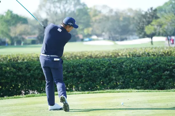 Durante 2020 Arnold Palmer Convite Grupos Primeira Rodada Bay Hill — Fotografia de Stock