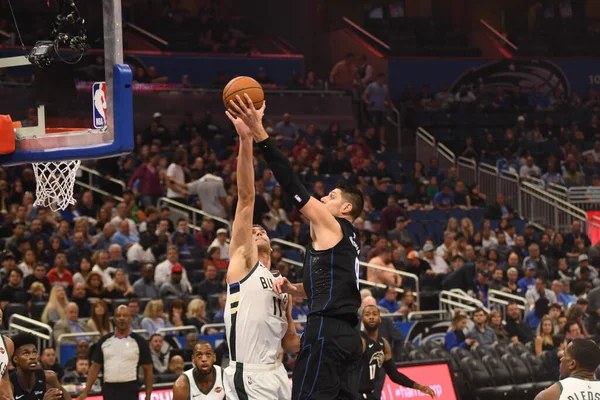 Orlando Magic Acoge Los Milwaukee Bucks Amway Arena Orlando Florida —  Fotos de Stock