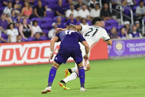Orlando City 14 Temmuz 2018 'de Florida Exploria Stadyumu' nda Toronto FC 'ye ev sahipliği yaptı. Fotoğraf: Marty Jean-Louis