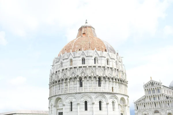 Vista Destino Turístico Italia Torre Inclinada Pisa — Foto de Stock