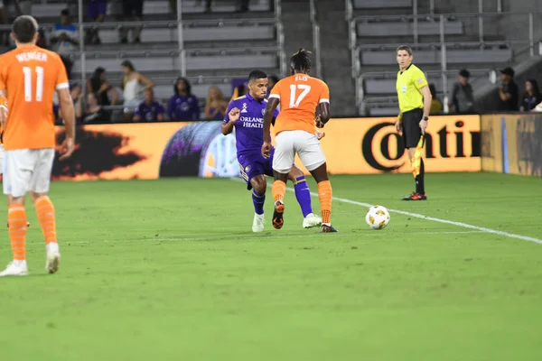 Orlando City SC, 22 Eylül 2018 'de Florida Exploria Stadyumu' nda Houston Dynamo 'yu ağırladı..