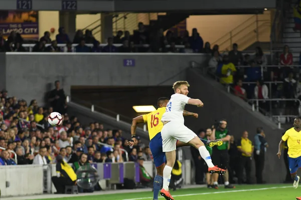 ABD Erkekler Milli Takımı 21 Mart 2019 'da Orlando City Stadyumu' nda Ekvador Milli Takımı 'na ev sahipliği yaptı..