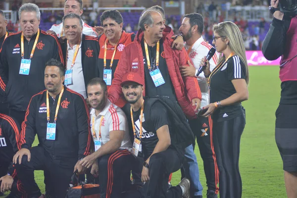 Flamengo Eintracht Frankfurt Orlando City Stadium Sábado Enero 2019 —  Fotos de Stock