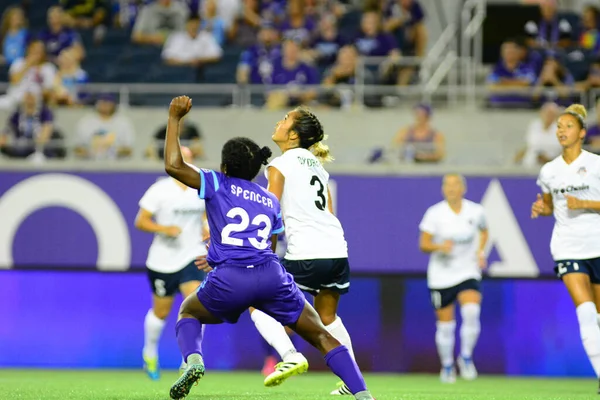 Orlando Pride 26 Ağustos 2016 'da Orlando Florida' daki Camp World Stadyumu 'nda Washington Spirit' e ev sahipliği yaptı..  