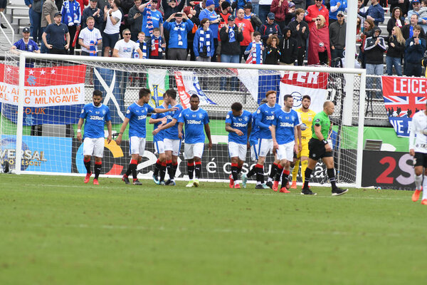 Рейнджерс против Коринтианс во время Кубка Флориды на стадионе Спектр 13 января 2018 года в Орландо Флорида.