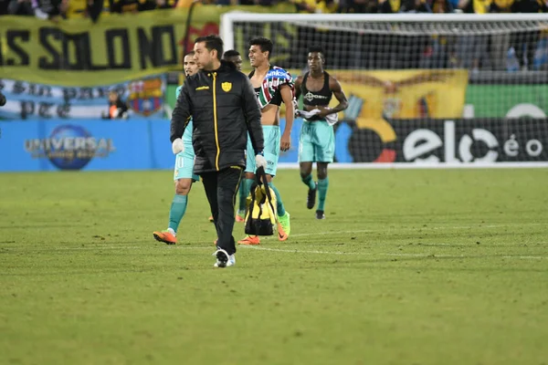 Fluminense Barcelona Durante Copa Flórida Spectrum Stadium Janeiro 2018 Orlando — Fotografia de Stock