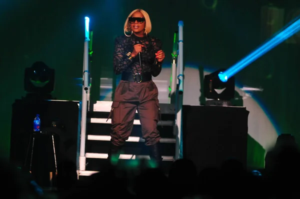 Cantores Mary Blige Tamar Braxton Apresentam Arena Cfe Orlando Florida — Fotografia de Stock