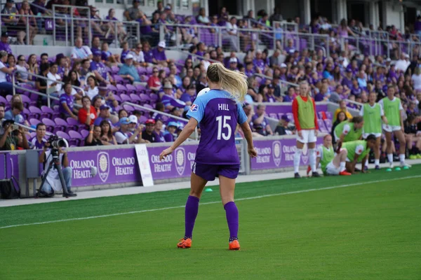 Orlando Pride Host Portand Thorns Orlando City Stadium April 2019 — Stock Photo, Image