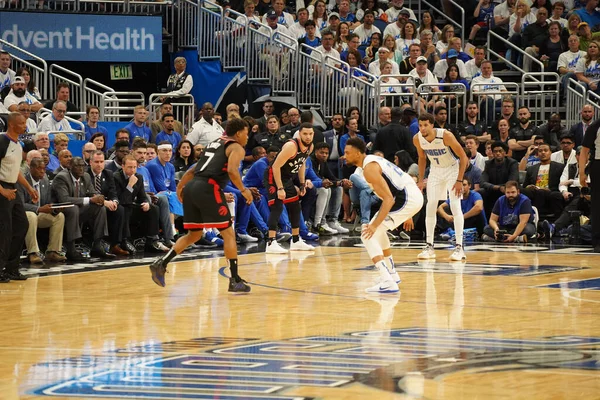 Orlando Magic Accueille Les Rapters Toronto Lors Première Ronde Éliminatoire — Photo