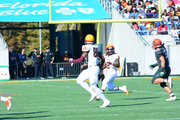 Florida Csörgők Szembesülnek Bethune Cookman Wildcats Durig Florida Classics Camping — Stock Fotó